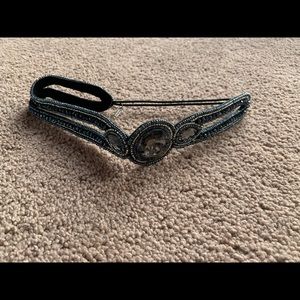 Pink Pewter headband